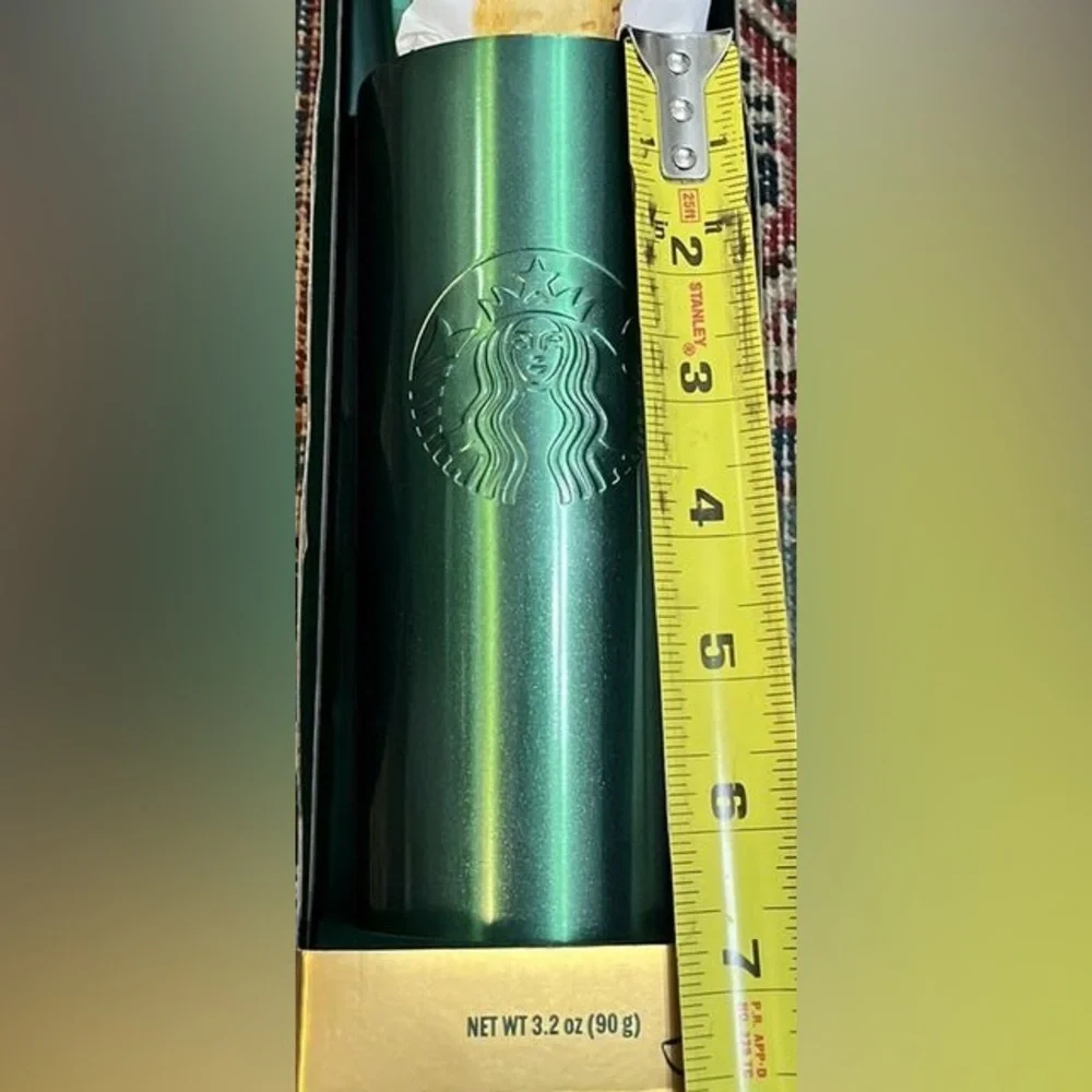 Starbucks Green Tumbler Gift Set 20oz New